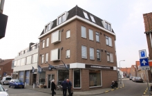 Appartementen met winkelruimte